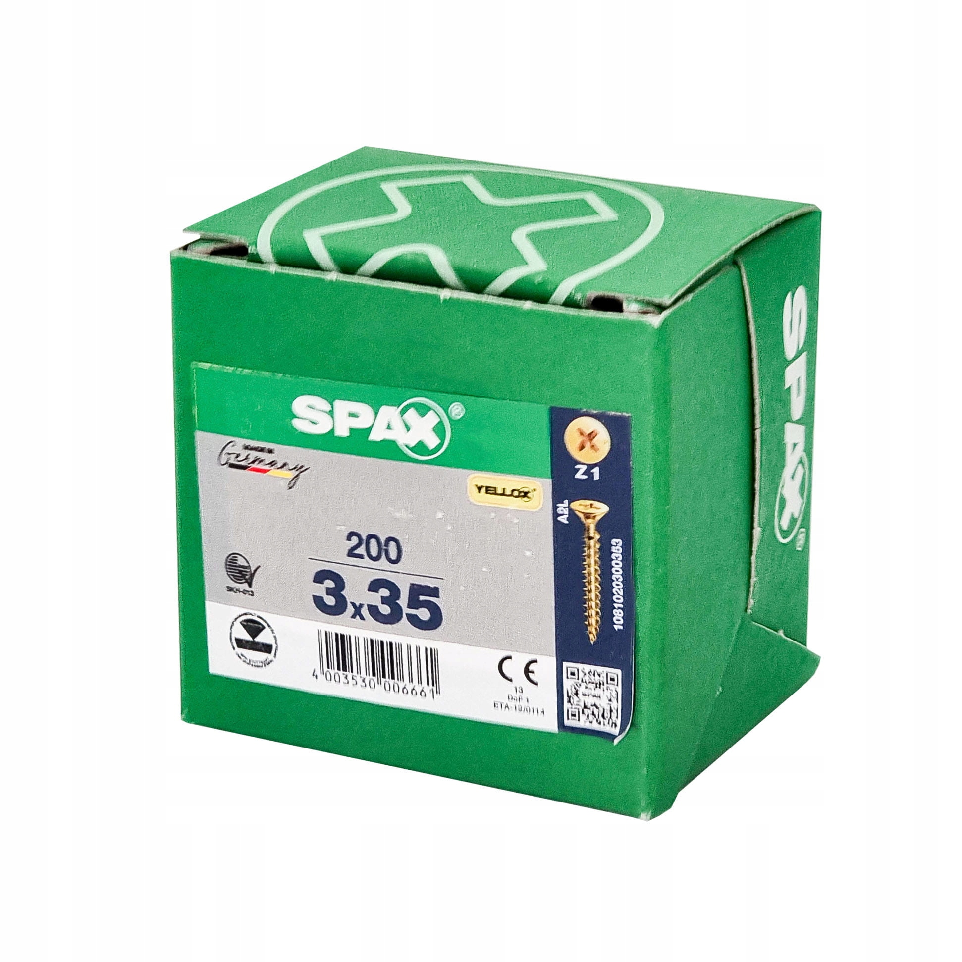 

Wkręty uniwersalne Spax 3.0 x 35 200 szt. PZ1