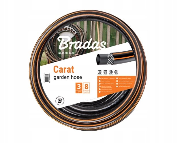 

Wąż Ogrodowy Carat Bradas WFC1/230 1/2'' 30m