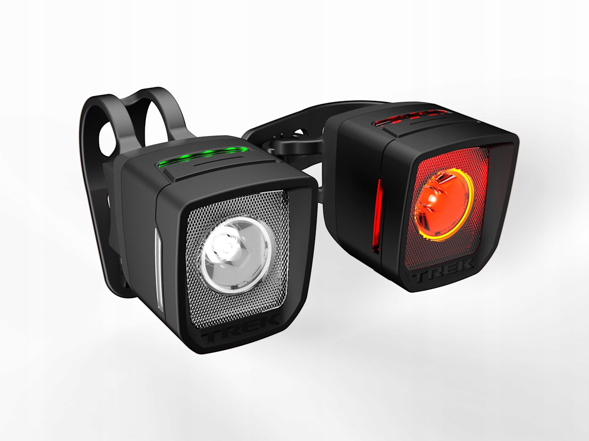 Zestaw Lampek Rowerowych Trek ION100/FLARE R City