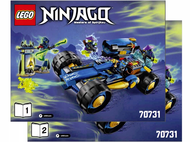 LEGO Ninjago Instrukcja 70731 Jay Walker One