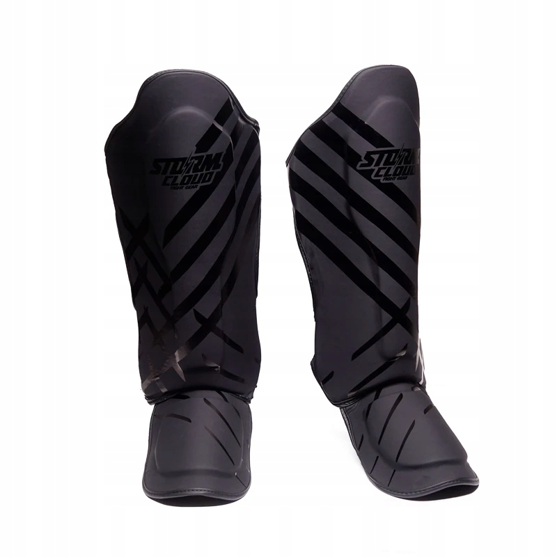 StormCloud Chrániče holeně Lynx Černo-černé XL