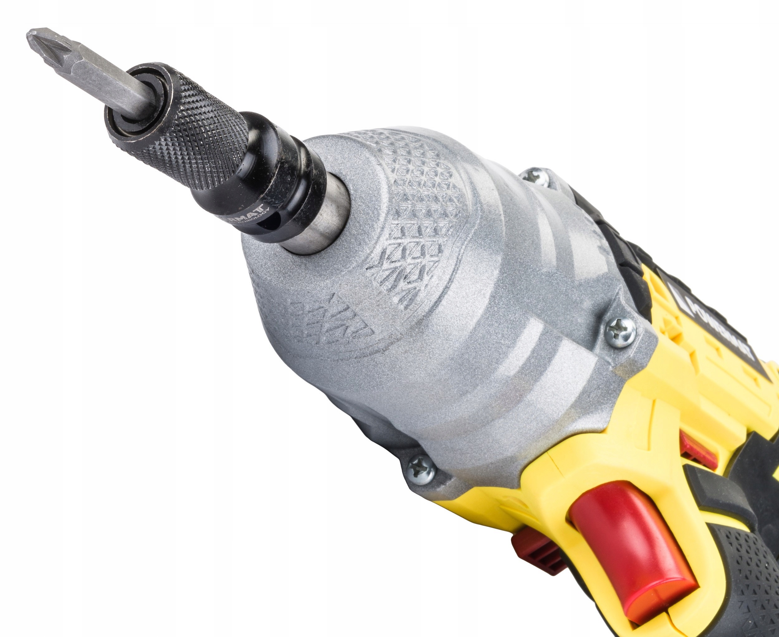 Adapter UDAROWY 1/2 Cala Kwadrat na 1/4" HEX Długość bitu 50mm