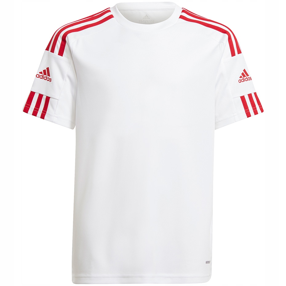Koszulka dla dzieci Squadra 21 Jersey Youth biała GN5741 R.128