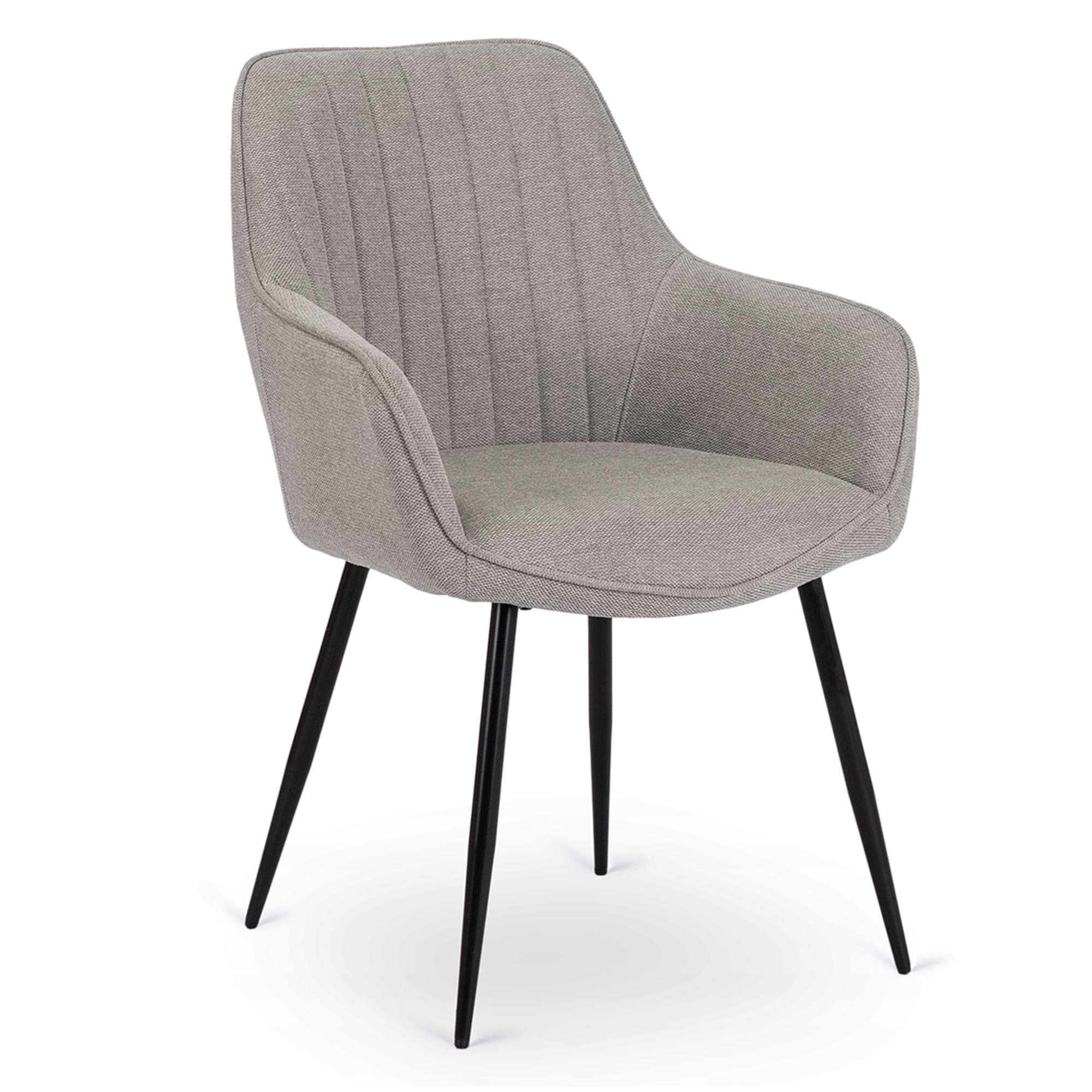 Čalouněná židle do jídelny v kuchyňském obývacím pokoji Malaga šedá