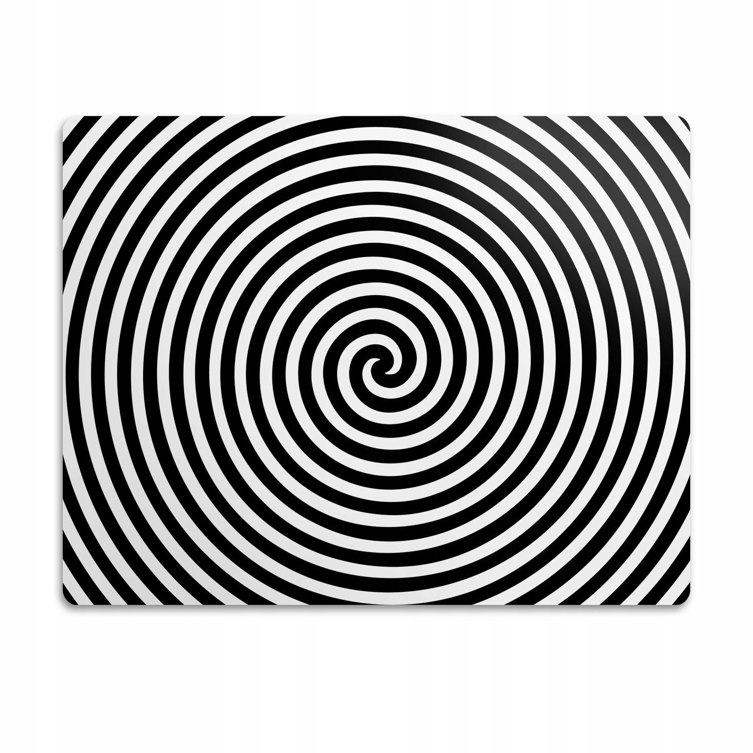 Voděodolná podložka pod misku pro psa Spirála 90x60 cm