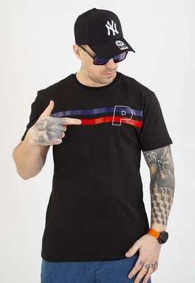 Tričko Patriotic P Double Line černé