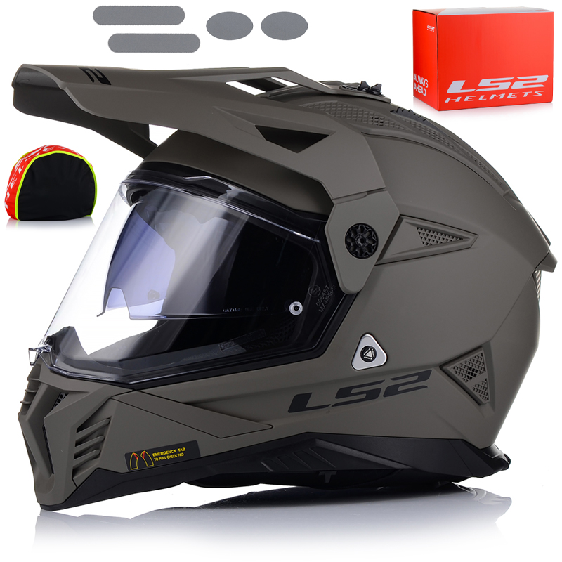 Motocyklová Prilba LS2 MX702 Pioneer Enduro Cross Štvorkolka Atv Sklo Blenda