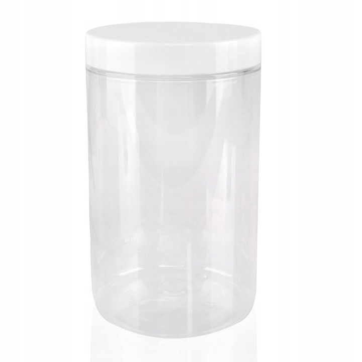 

Słoik Pet 400ml z nakrętka białą Pp