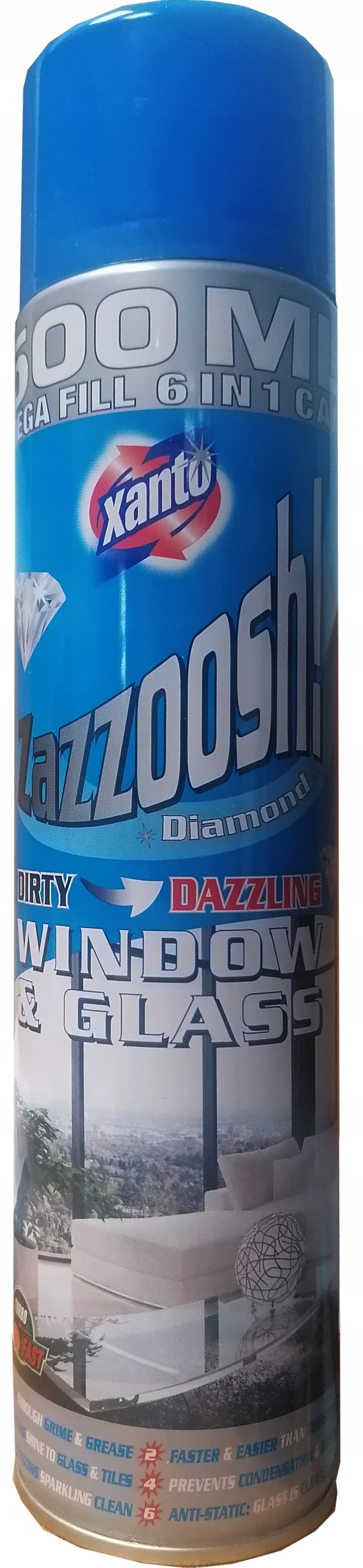 

Xanto Pianka do Czyszczenia Szyb 500 ml