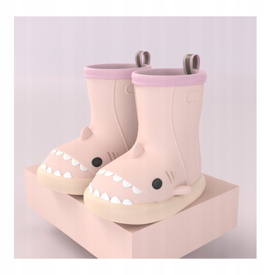 KALOSZE DZIECIĘCE REKINY SHARK GUMOWE BUTY 23-24 Marka Inna marka