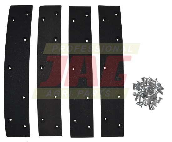 Sada brzdových obložení pro Case (4ks nýty) Case D212 D214 421-22