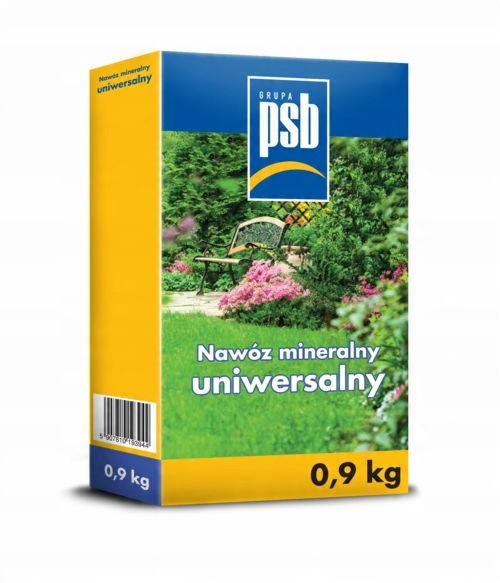 

Nawóz granulat uniwersalny wieloskładnikowy 0,9kg