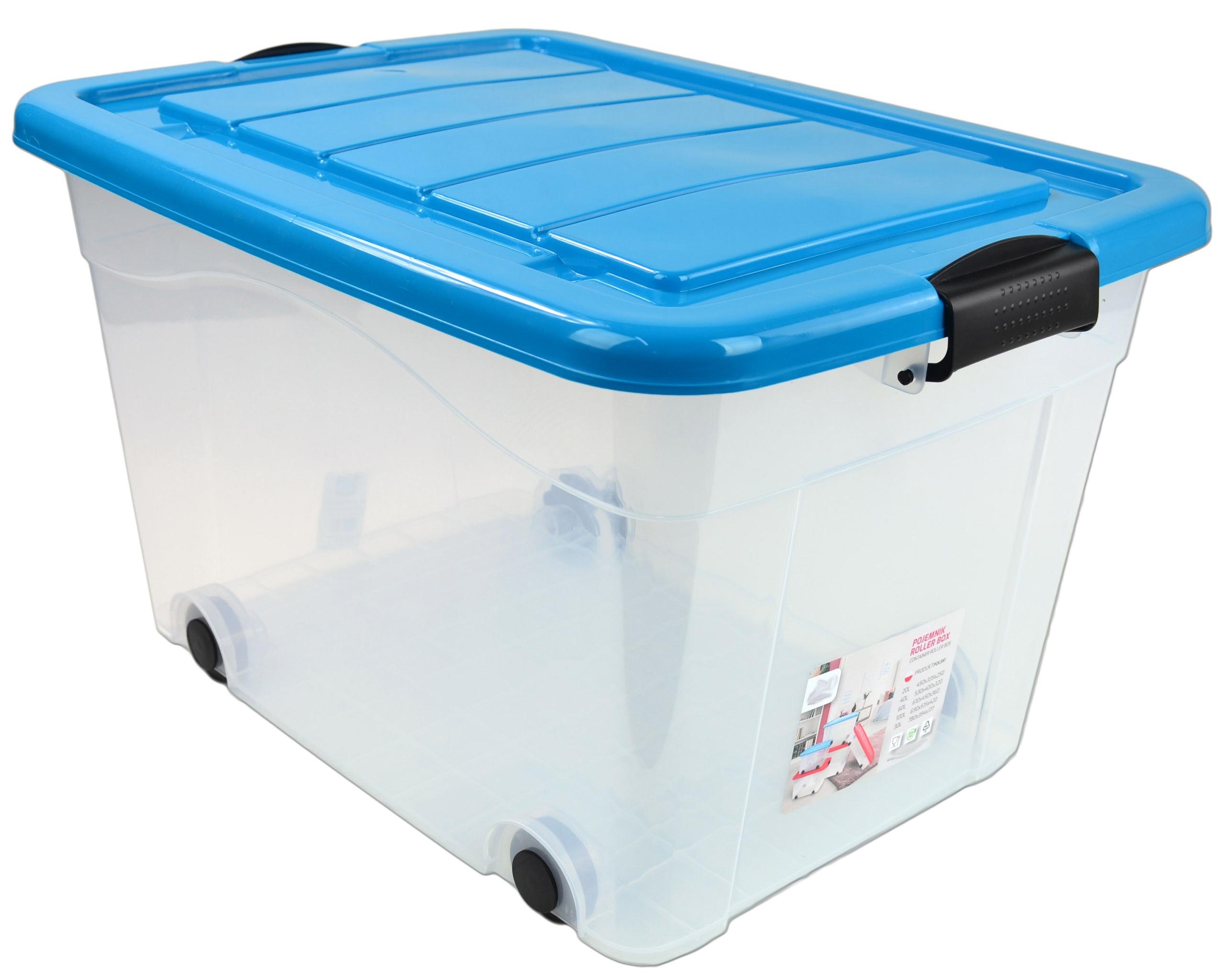 

Pudełko Pudło Pokrywa Plastikowe Box 60L XL