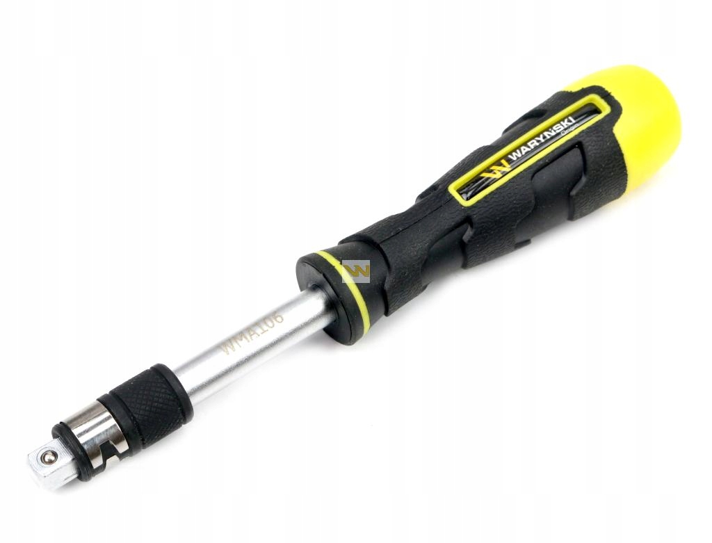 UCHWYT RĘCZNY DO BITÓW I NASADEK 1/4' WARYŃSKI