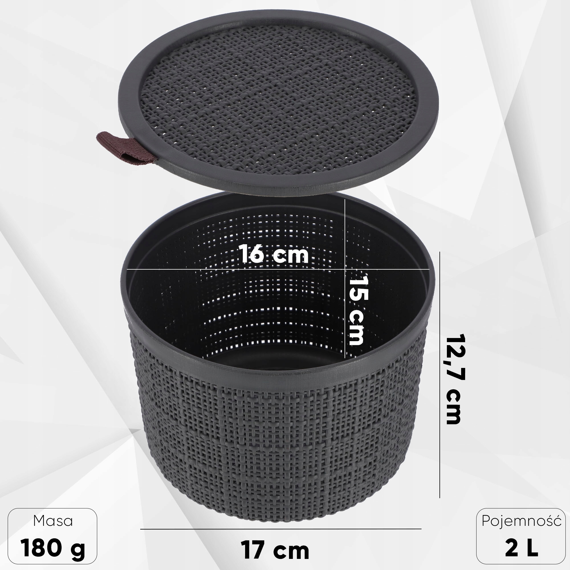 CURVER KOSZYK KOSZYCZEK ORGANIZER NA DROBIAZGI 2 L EAN (GTIN) 3253921903029