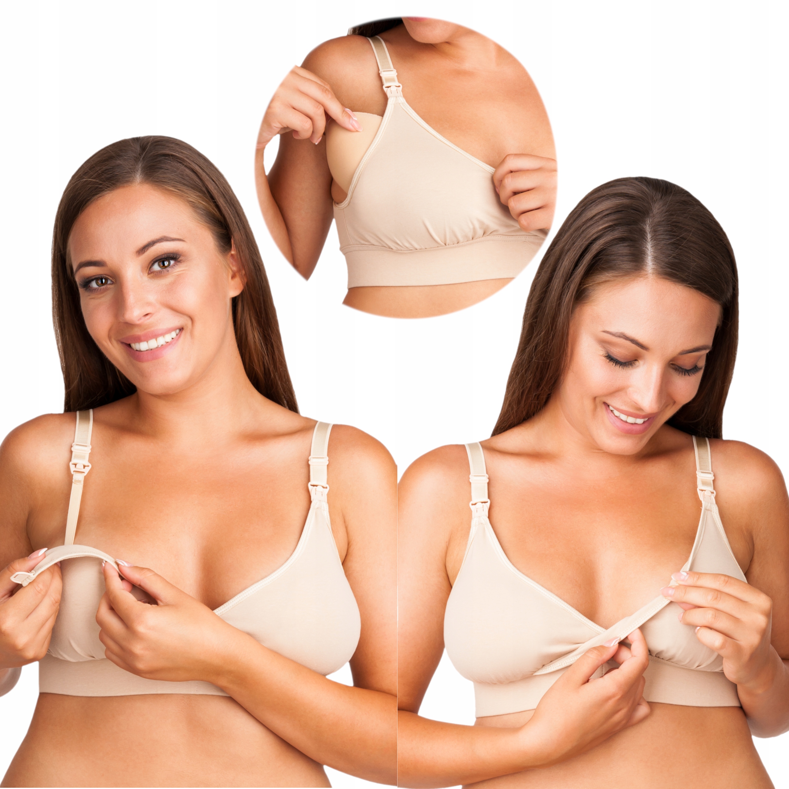 Biustonosz dwufunkcyjny ciążowy do karmienia DUO Typ biustonosza do karmienia