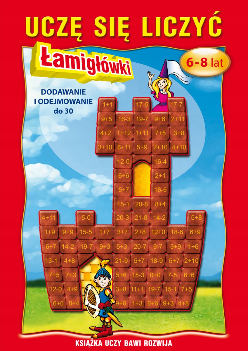 Uczę się liczyć. Łamigłówki. 6-8 lat Beata Guzowska