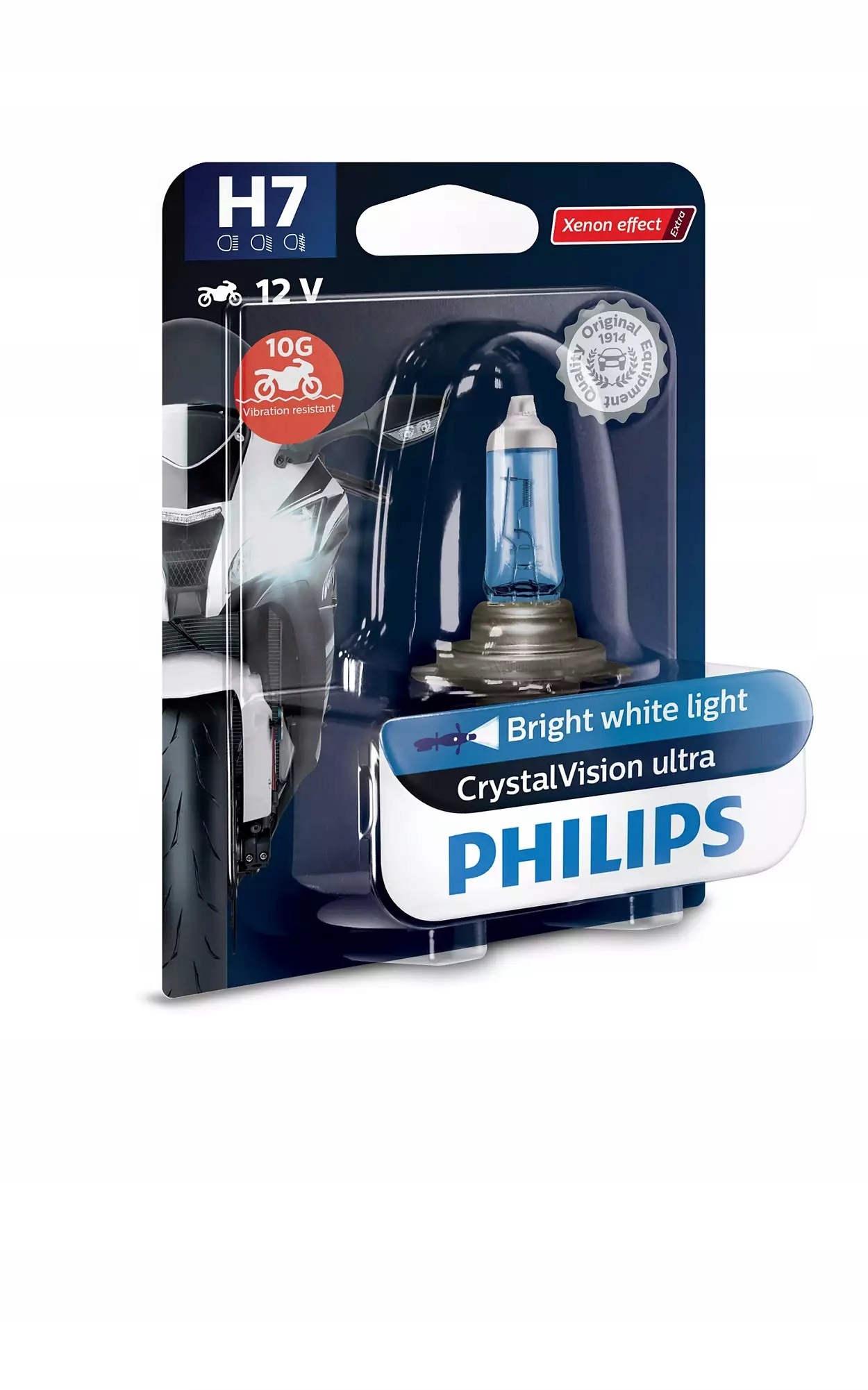 

Philips CrystalVision ultra H7 55W Motocyklowa