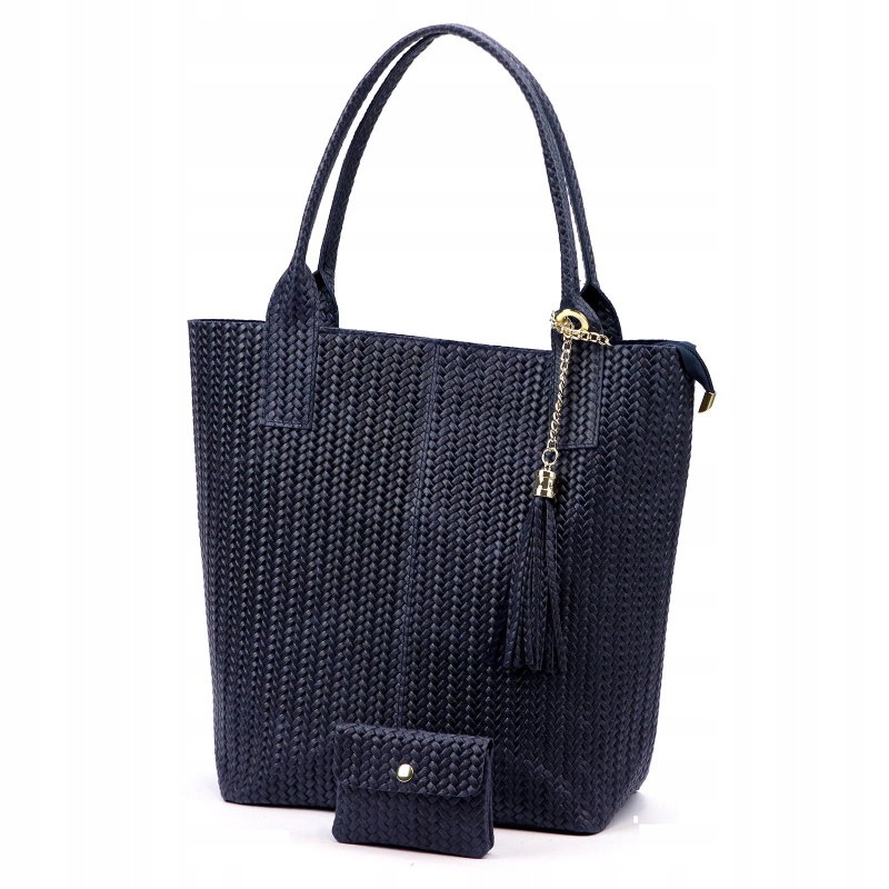 Dámská kabelka Luka 26-028 Purse+peněženka, tmavě modrá