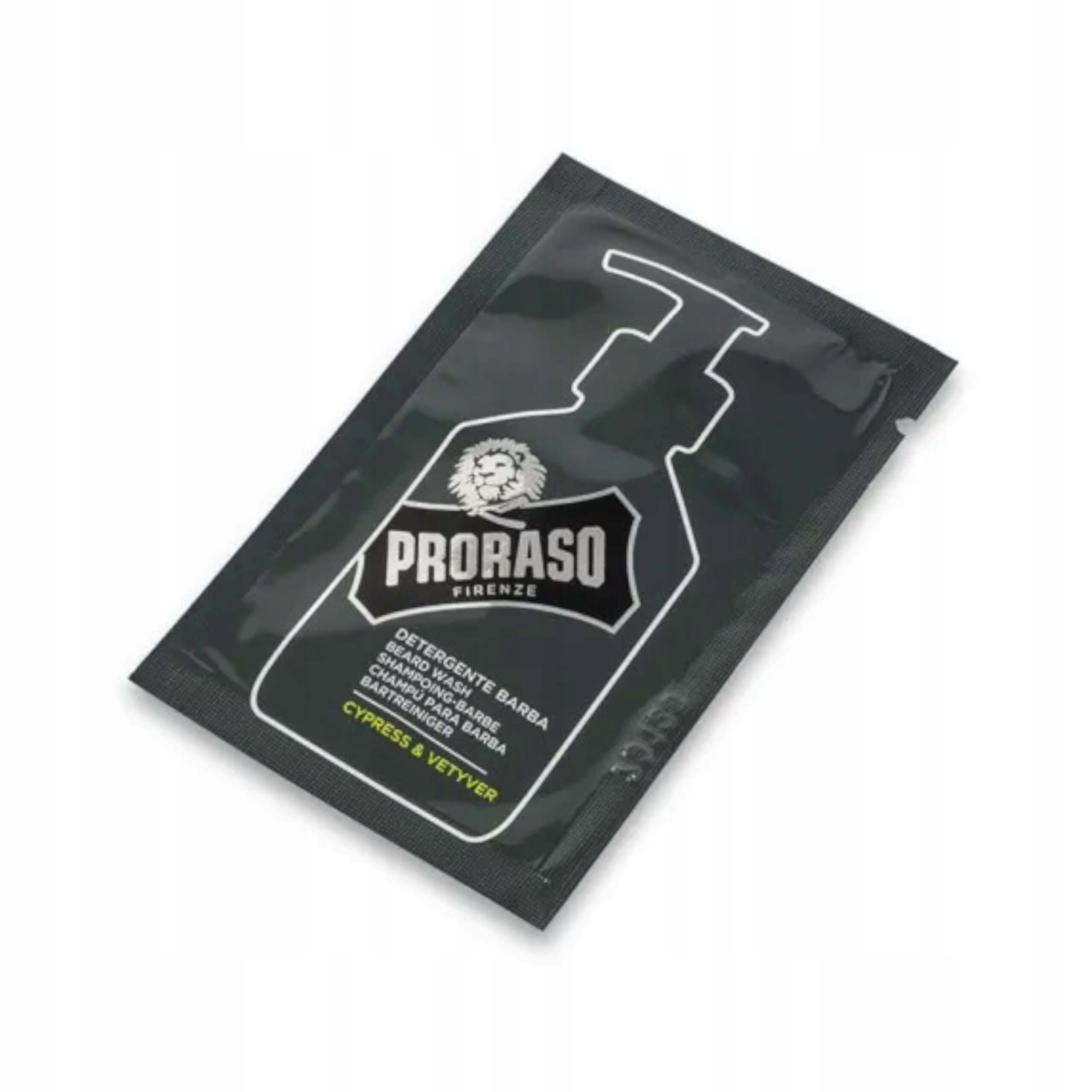 

Proraso Szampon broda Cypress Vetyver Próbka 4 ML