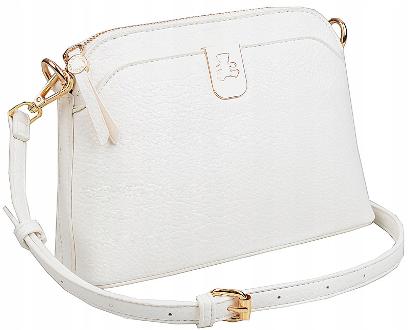 LuluCastagnette Torebka Damska Listonoszka z Misiem pasek