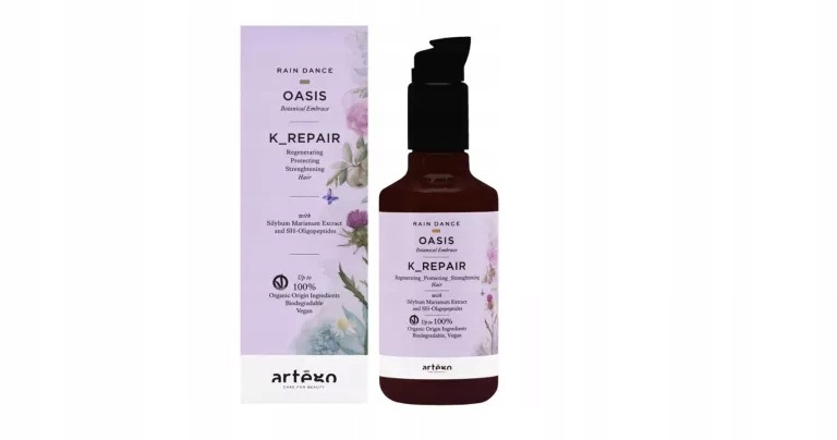 Artego Rain Dance Oasis K Repair, Regenerujący Zabieg Z Keratyną, 200ML