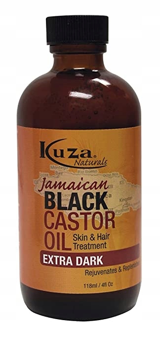 KUZA EXTRA DARK castor oil olejek rycynowy 118ml Stan opakowania oryginalne