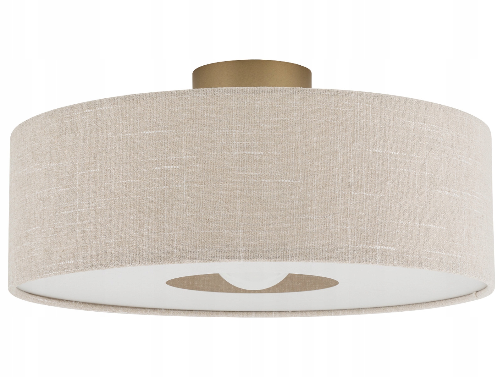 Stropná Lampa Santana M krémová 1xE27 50 cm 25W moderná do obývacej izby IP20