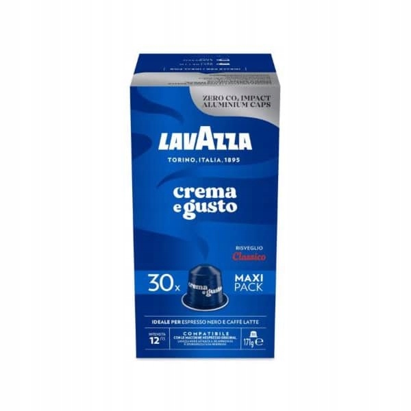 Levně Lavazza Crema e Gusto Classico 30 hliníkových kapslí pro Nespresso