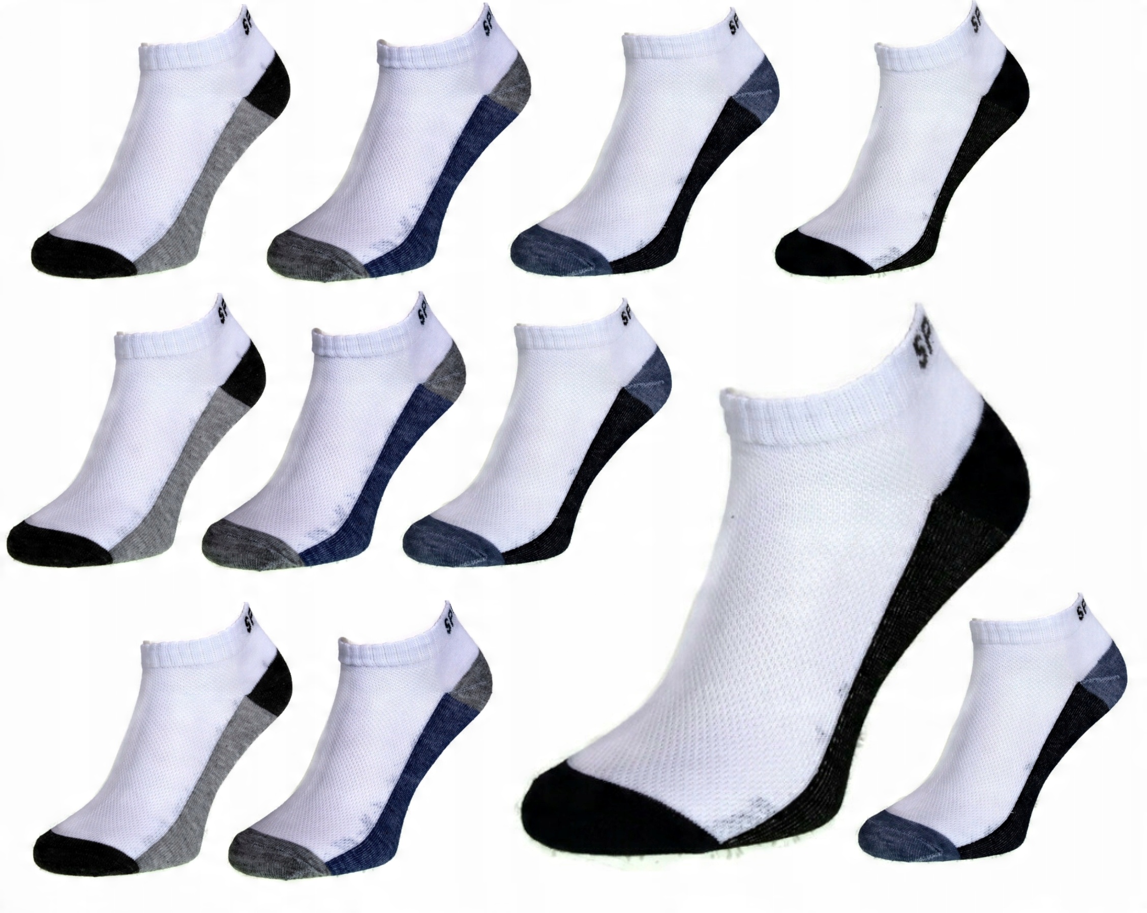 

12x Skarpetki Stopki Bambusowe Skarpety 40-43