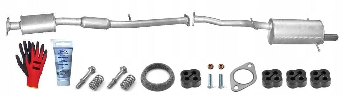 Subaru Forester 2.0 16V Awd 92kW (2002-5/2008) sada tlumičů výfuku bonus