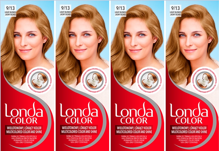 

Farba do włosów Londa Color, Jasny blond 9/13 x4