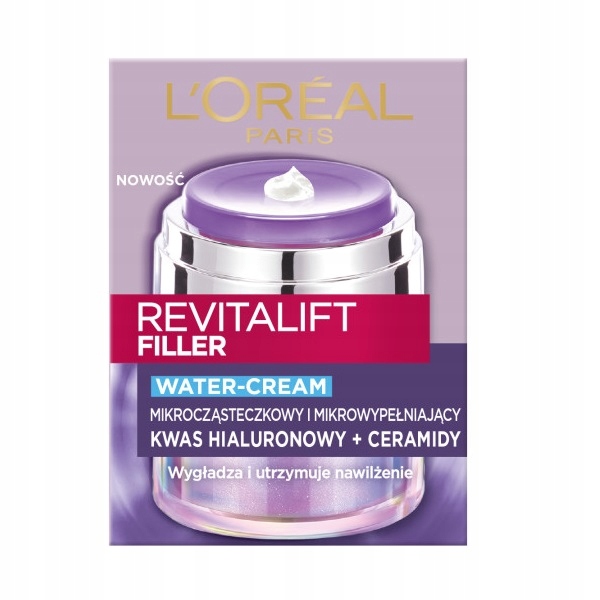 L'Oreal Paris Revitalift Filler Water-Cream zpevňující krém na obličej 50 m