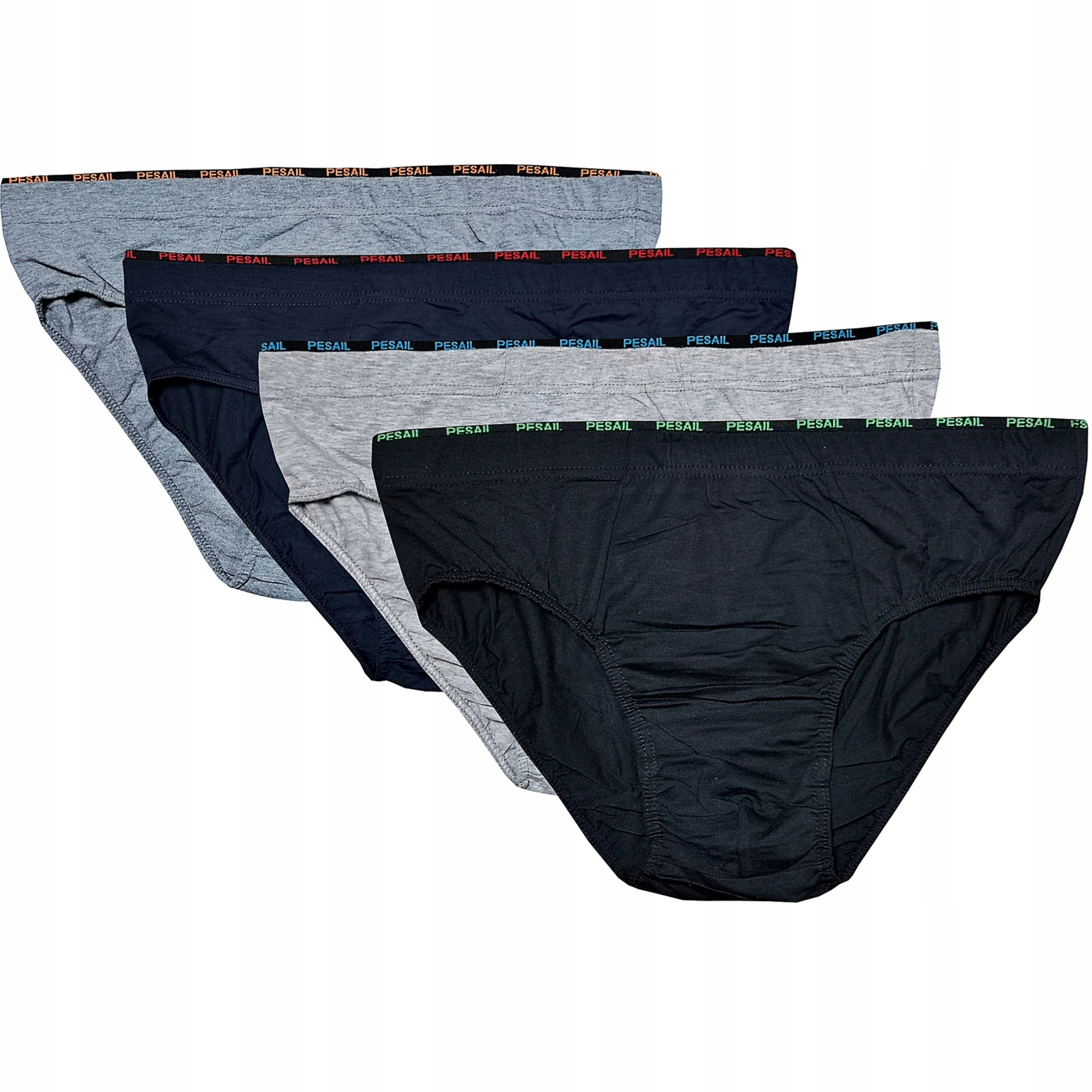 

3 x Majtki Bawełniane Slipy Męskie Premium 4XL