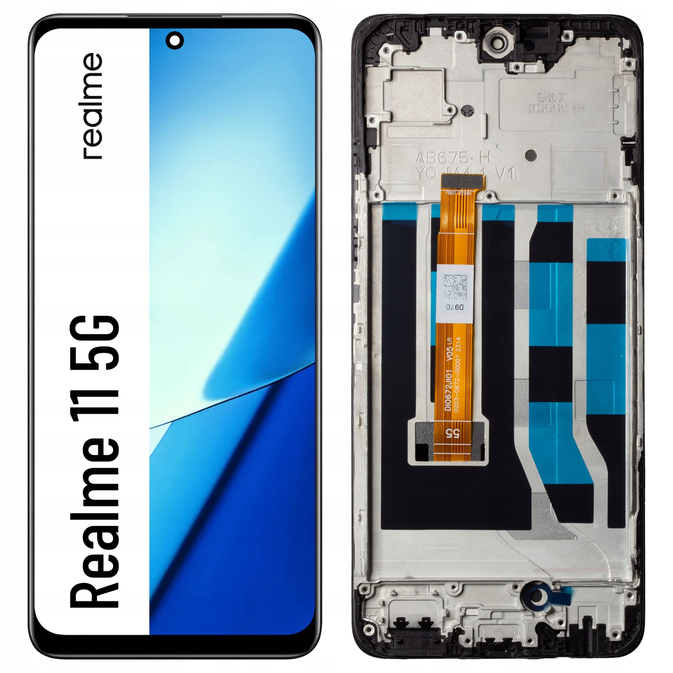 LCD displej pro Realme 11 5G Ips displej 6,72" Rámeček RMX3780