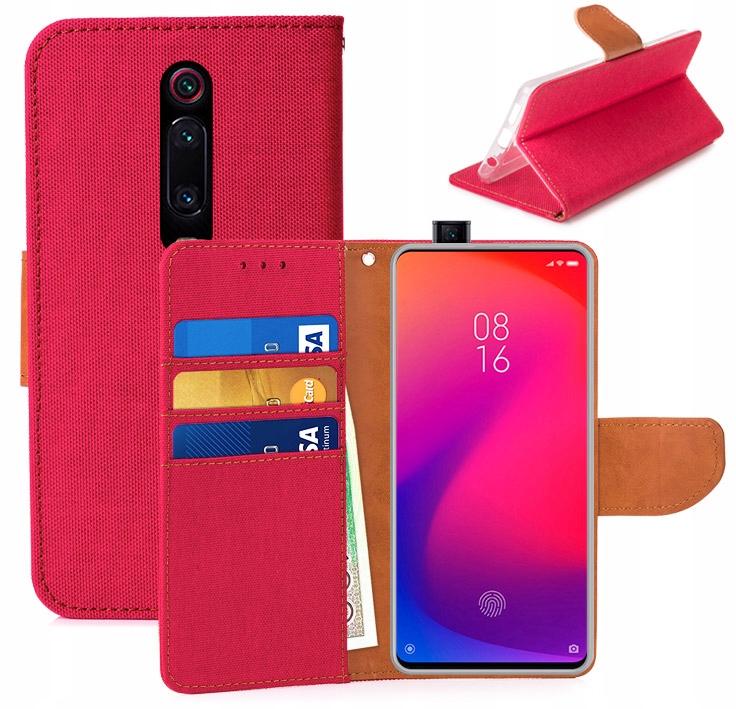 

Etui Portfel Canvas do Xiaomi Mi 9T