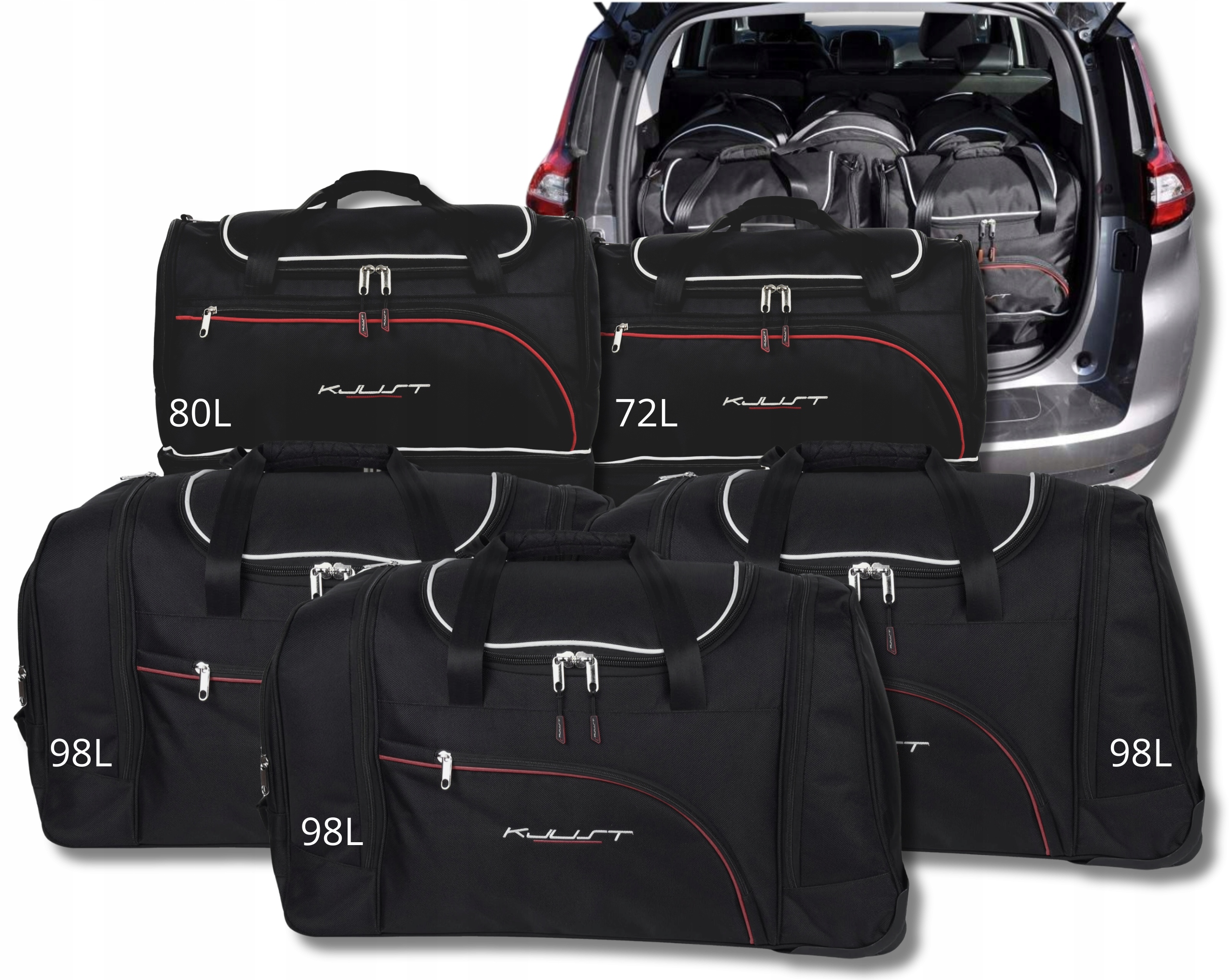 Cestovná Taška Do Kufra Renault Grand Scenic 2016-2021 5 ks