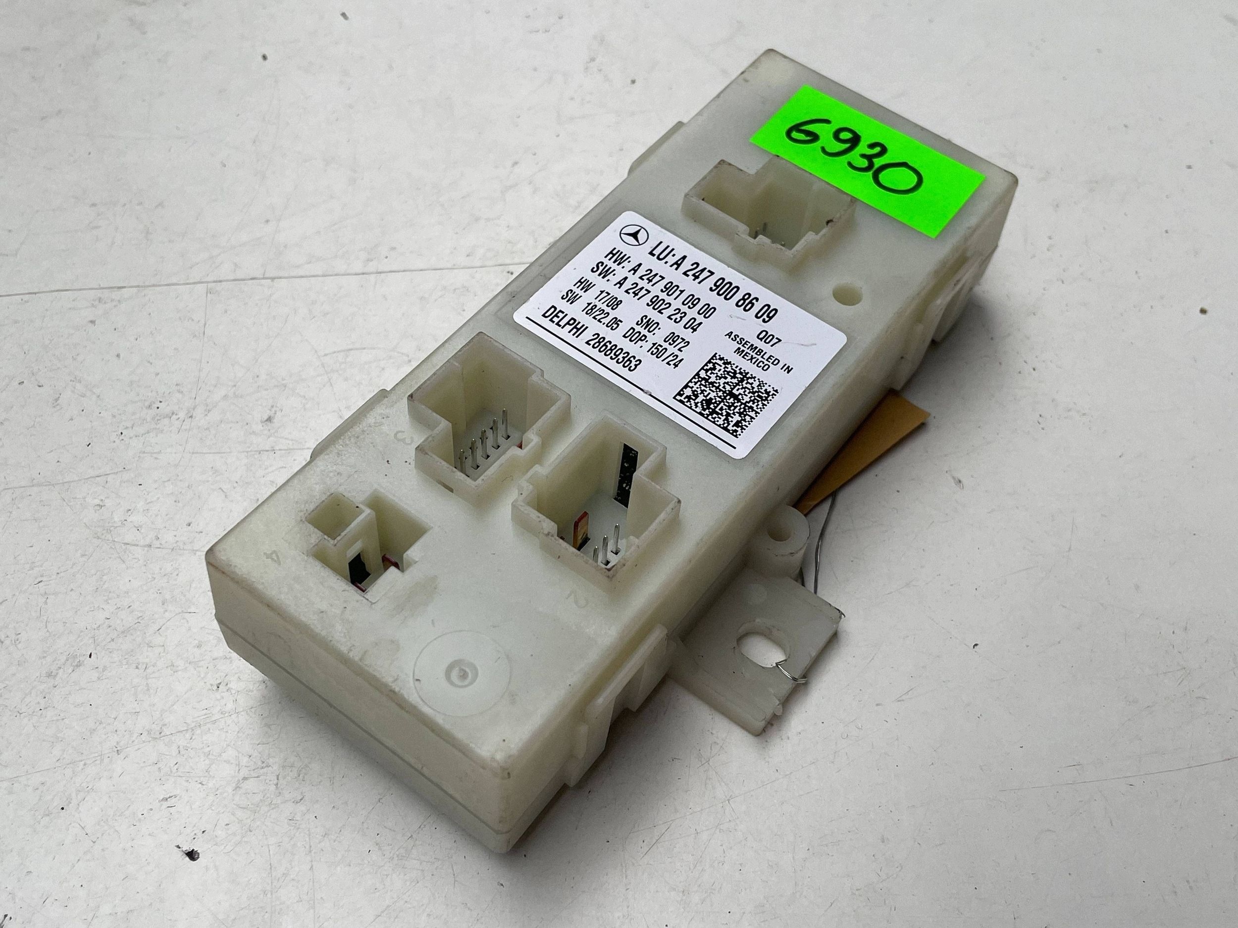 MERCEDES W247 control unit bonnet boot A2479008609 !J