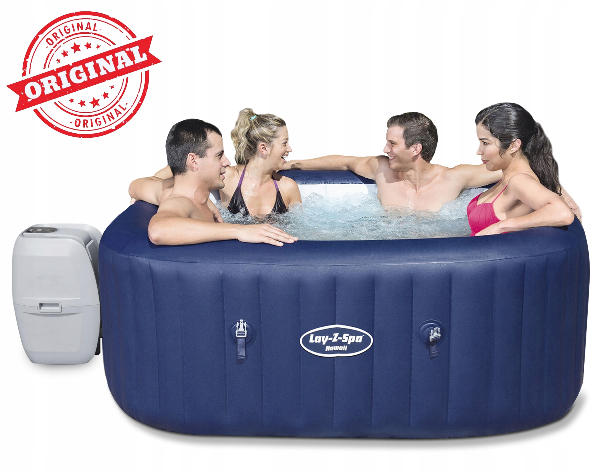 SPA Pripučiami JACUZZI hidromasažai „Bestway 6 people“ Pripučiamos konstrukcijos tipas