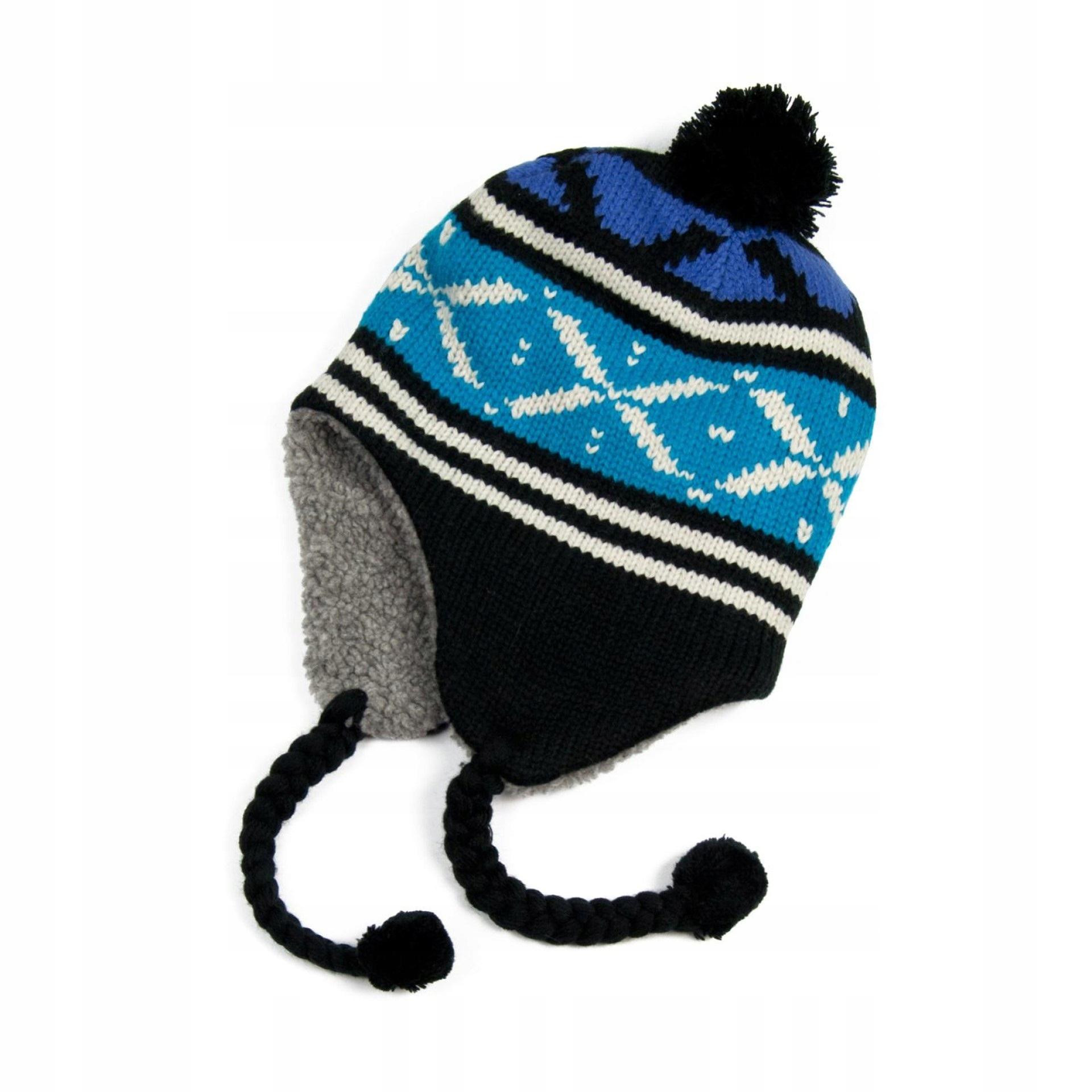 

Zimowa Czapka Uszatka Czapki Dla Chłopczyka Ciepła