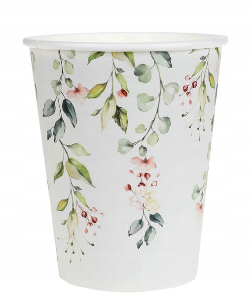 

Kubeczki Papierowe Kwiaty 10 Szt 270 ML