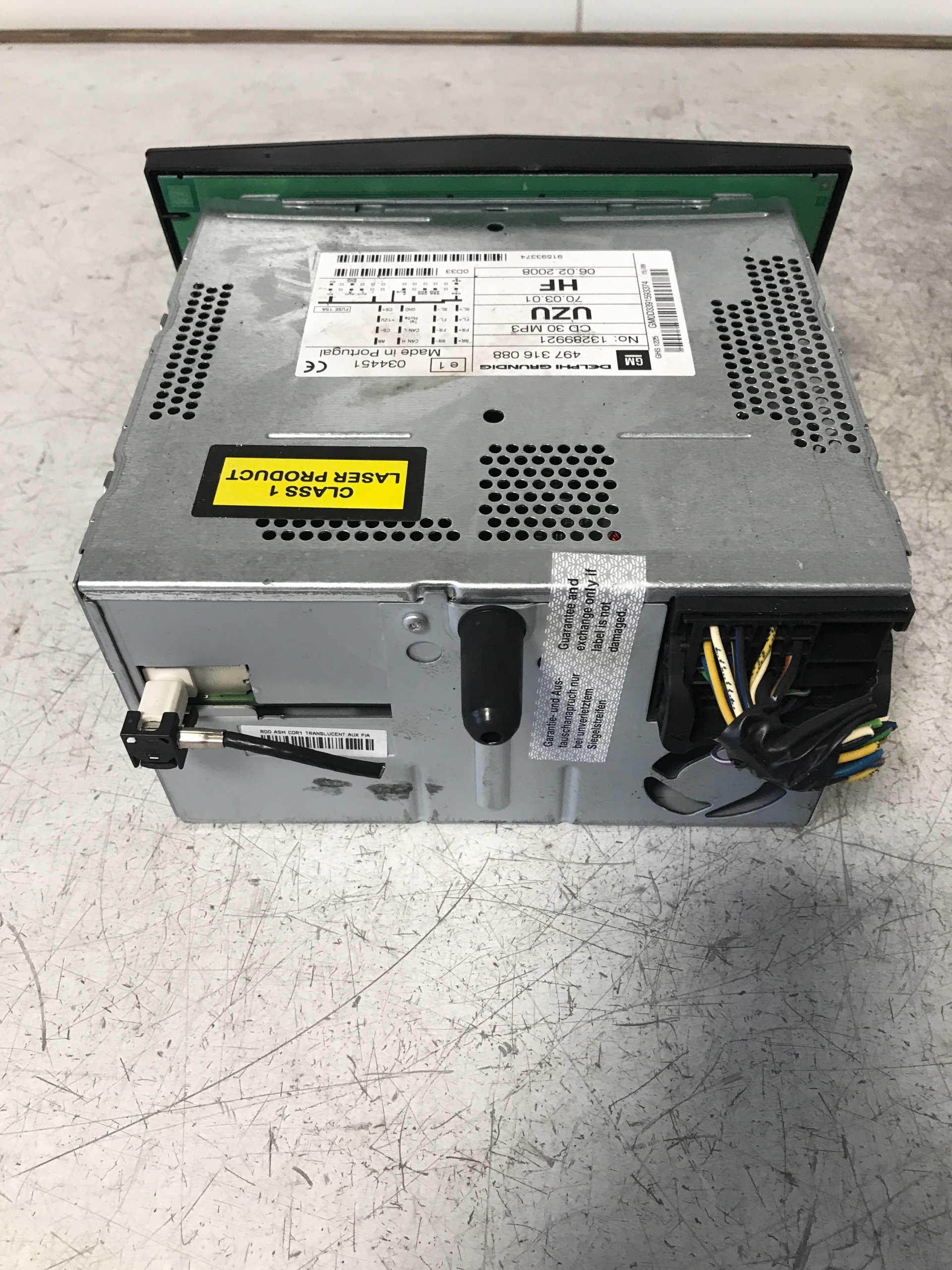 RADIO CD OPEL CORSA D 13289921