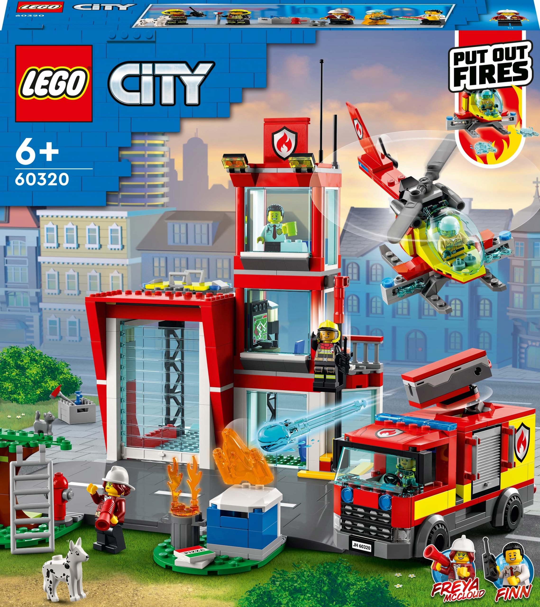 

Lego City 60320 Remiza strażacka