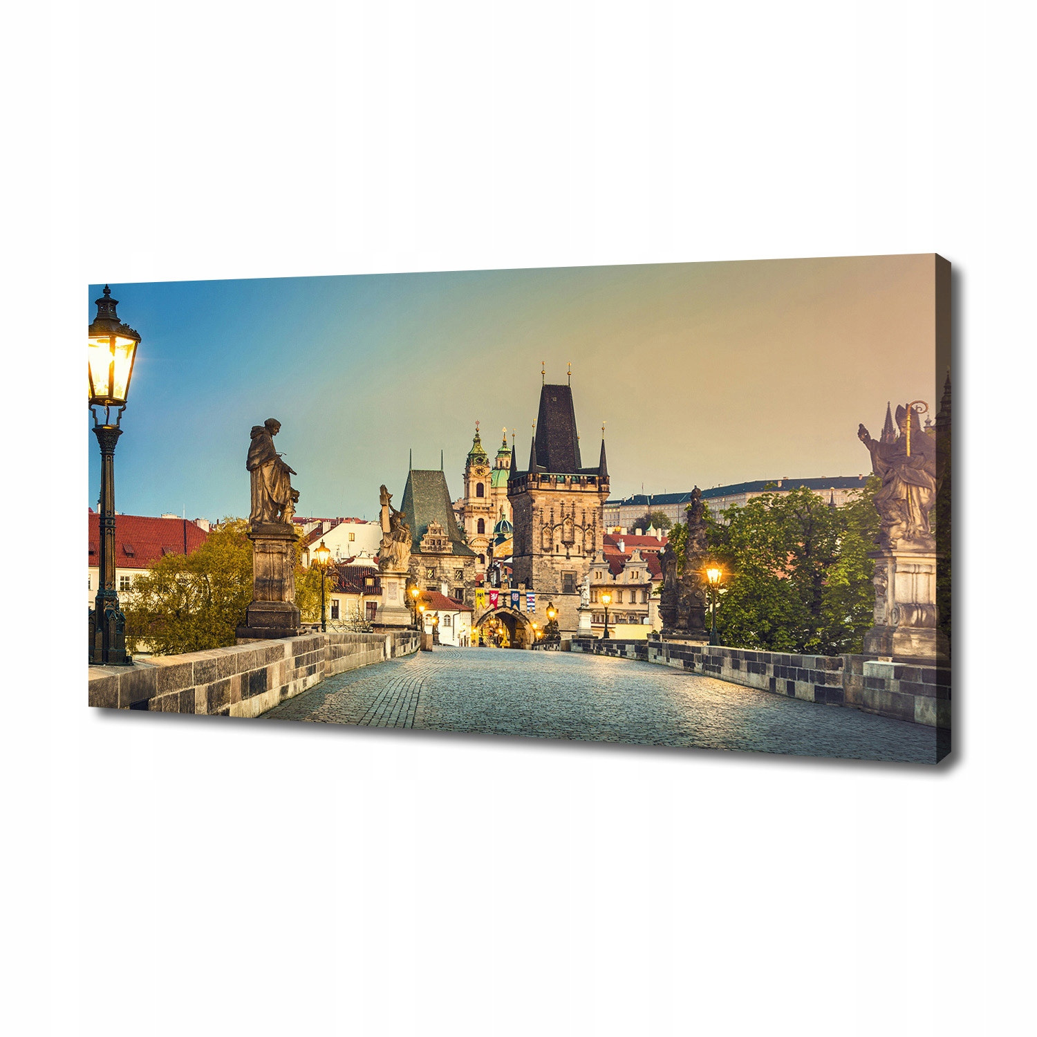 

Foto obraz na płótnie Most Praga Czechy 140x70 cm
