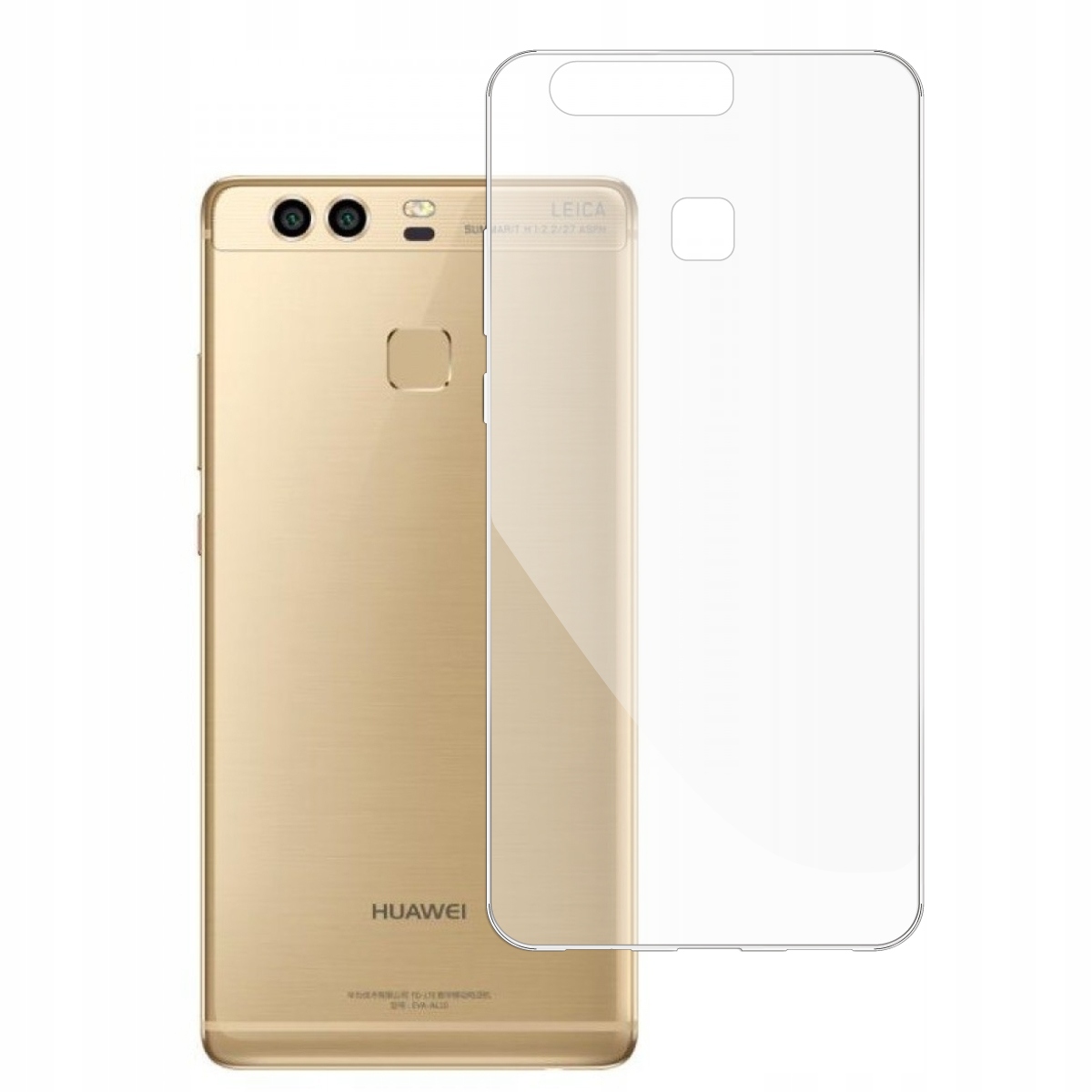

Etui do Huawei P9 gumowe Slim Clear View