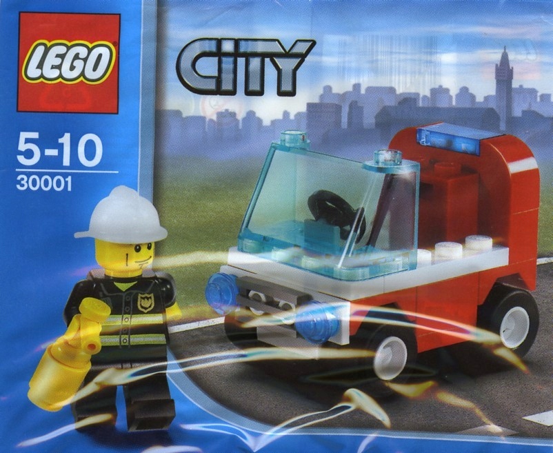 Lego 30001 City Samochód strażacki