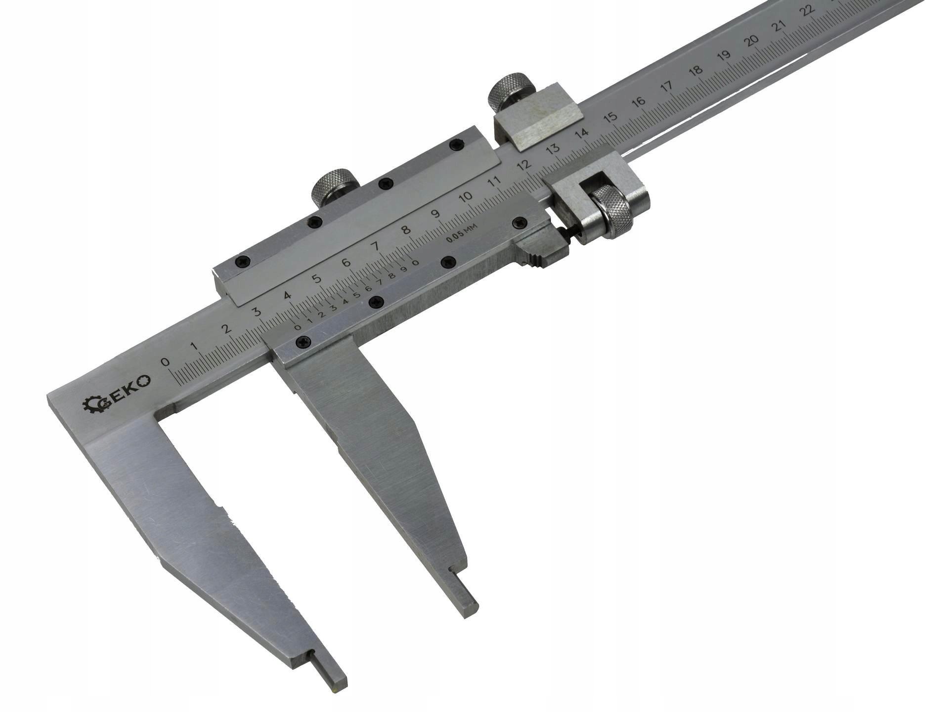Analogové posuvné měřítko Geko G01496 600 mm