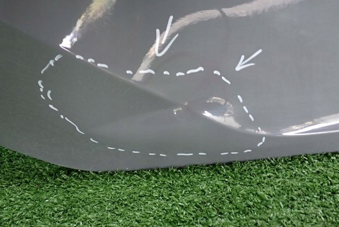 VW PASSAT B8 KOMBI boot doors rear part