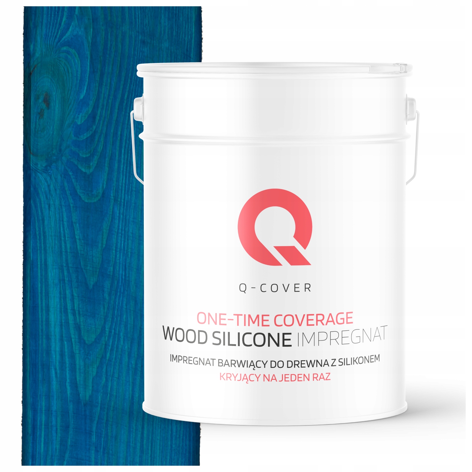 Krycí Impregnát Na Drevo Na Jedno Použitie Extra Farba Uv Modrá 10 L