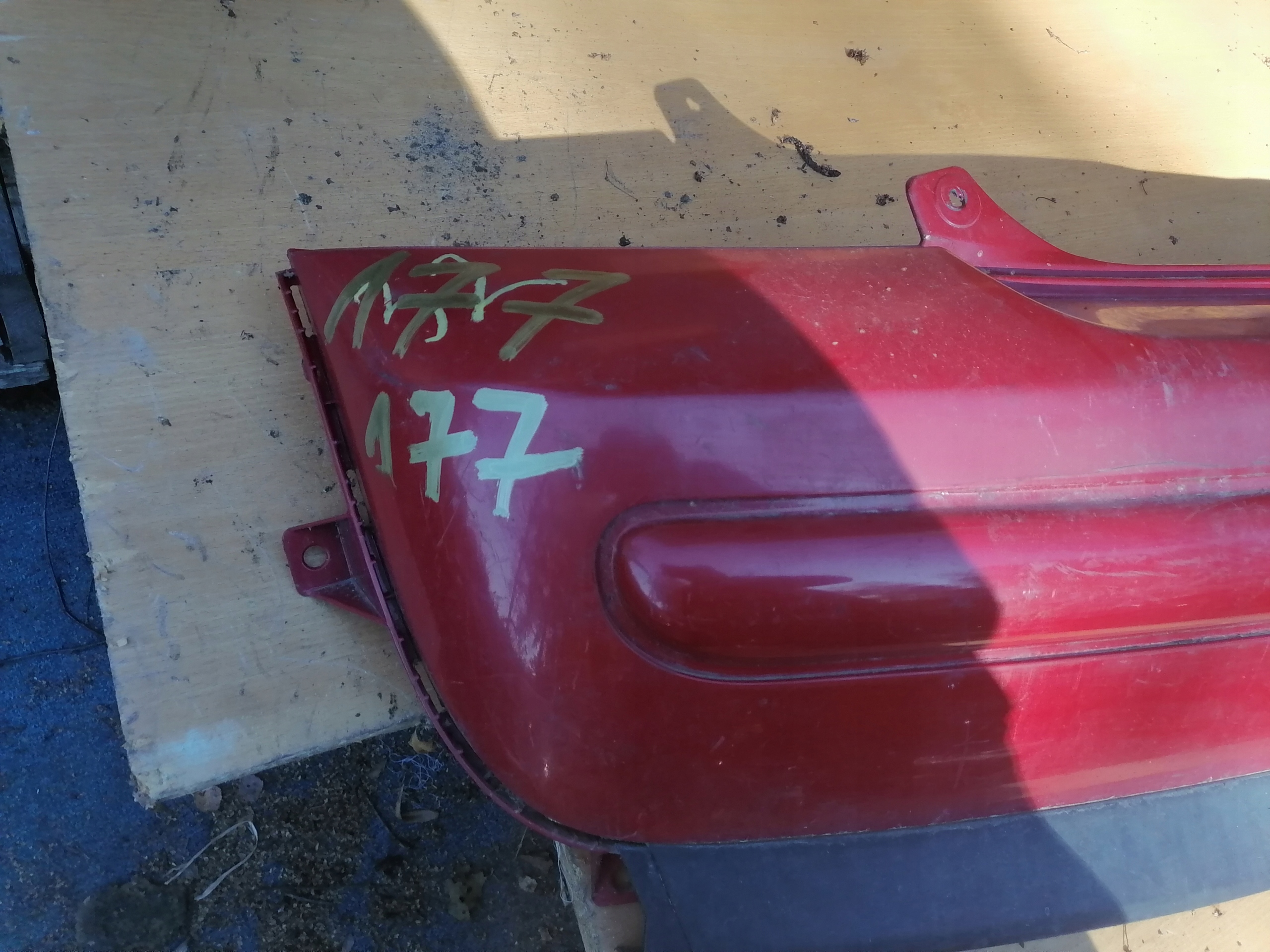 bumper rear part MINI COOPER R50 6800202